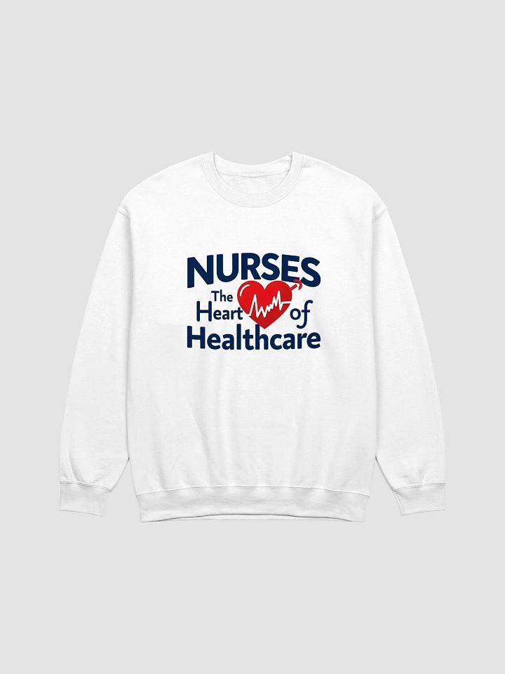 Heart of Healthcare Nurses Crewneck product image (6)