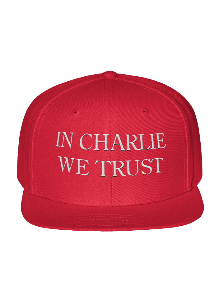 In Charlie We Trust Otto Wool Blend Snapback Cap product image (1)