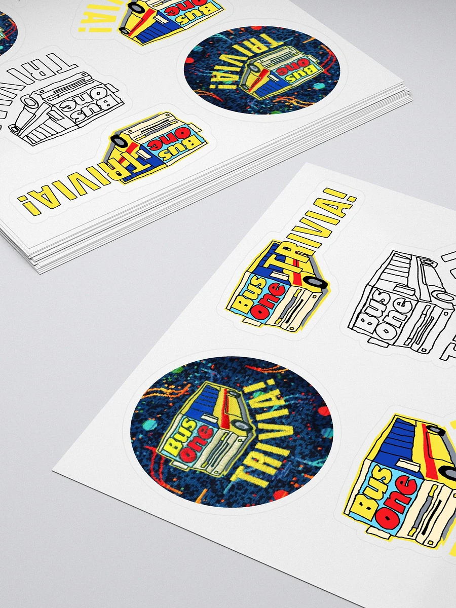Bus One Trivia Logo Sticker Pack product image (4)
