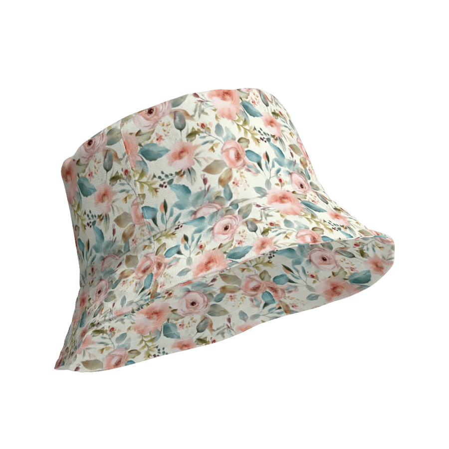 ROSE PATTERN BUCKET HAT product image (2)