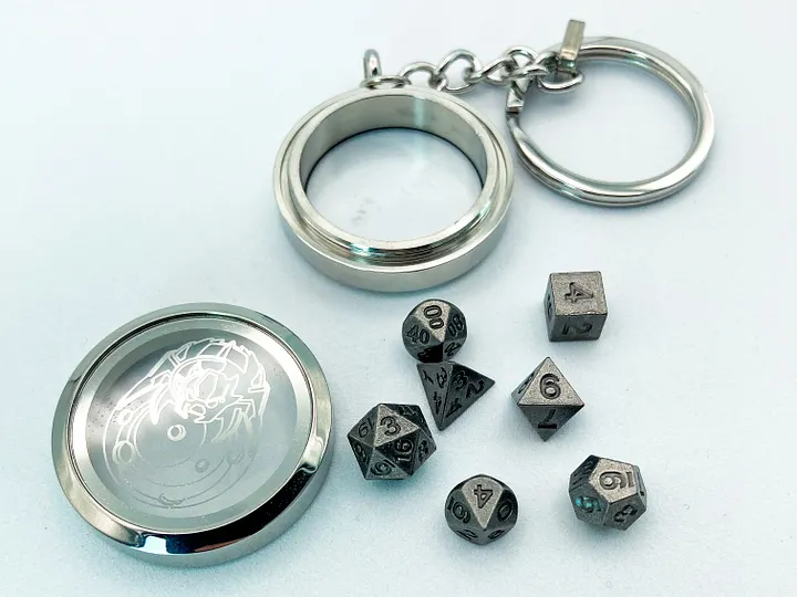 DnD Mini Dice Keychain product image (2)