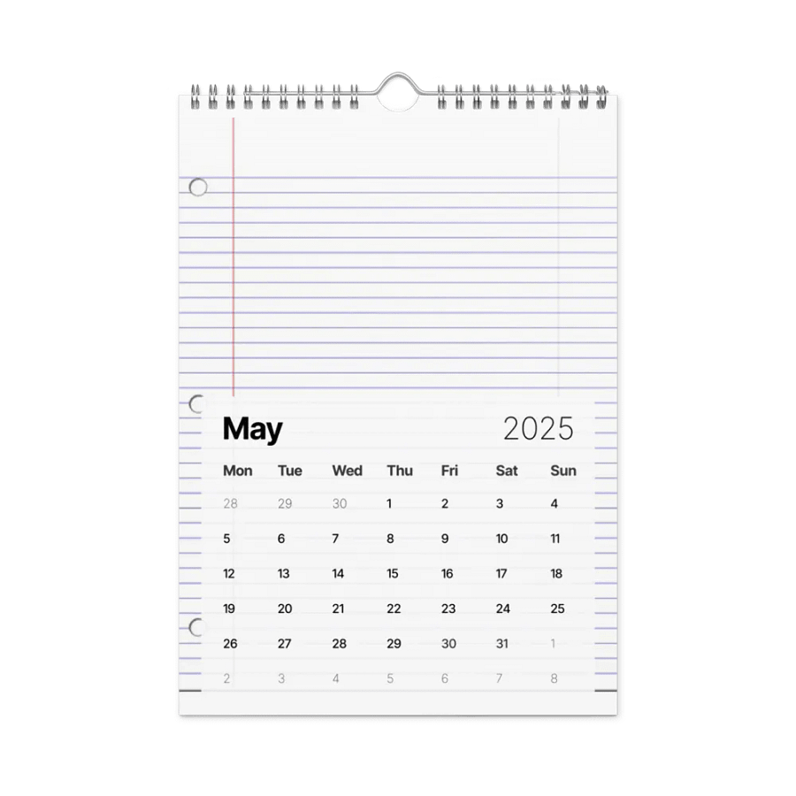 2025 Customizable Wall Calendar: Plan, Dream, Achieve product image (10)