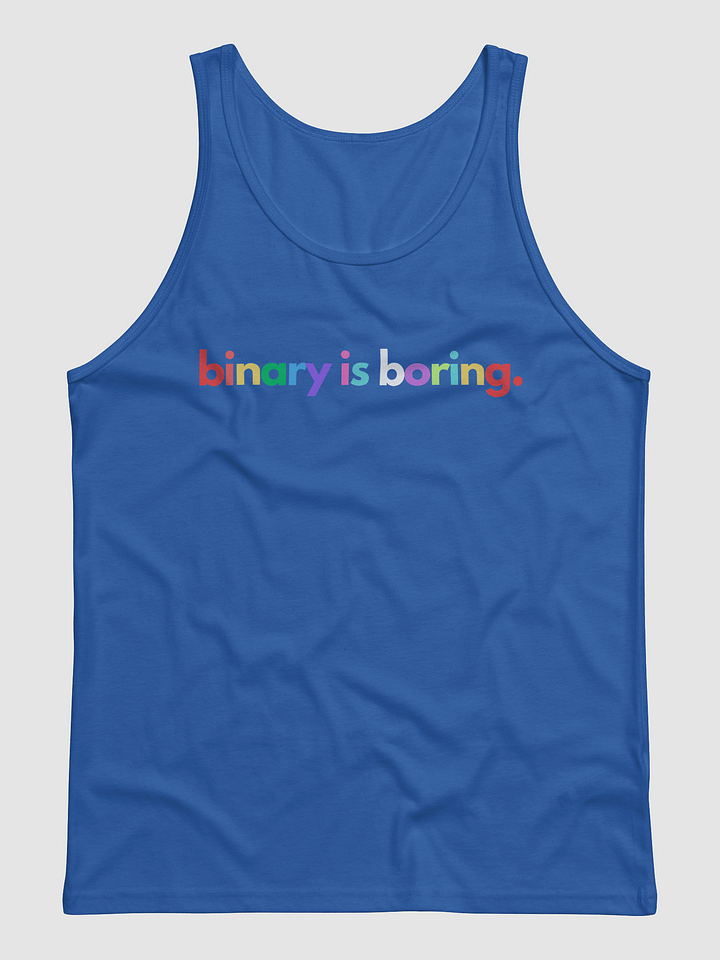 Binary Is Boring Tank product image (1)