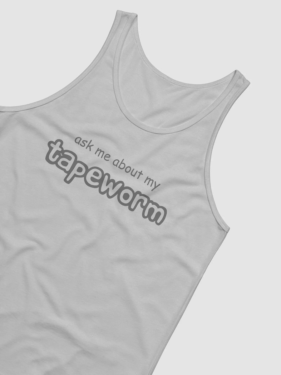 ask me about my tapeworm jersey tank top product image (3)