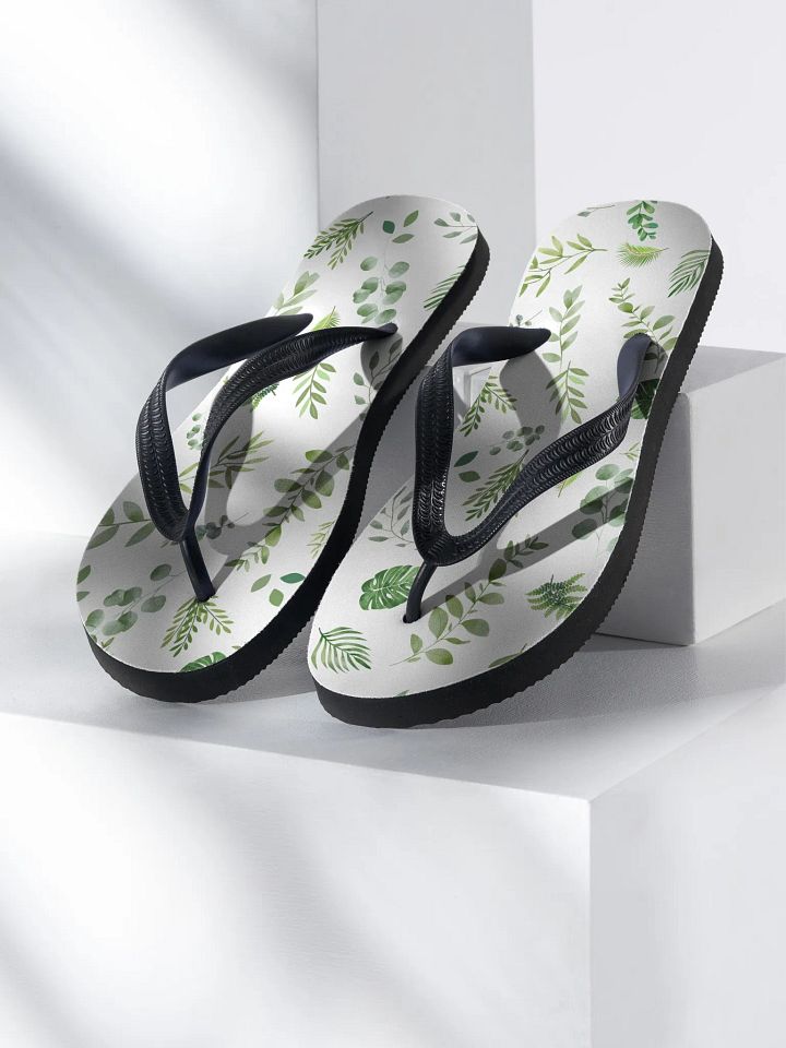 Leaves pattern Flip flops product image (1)