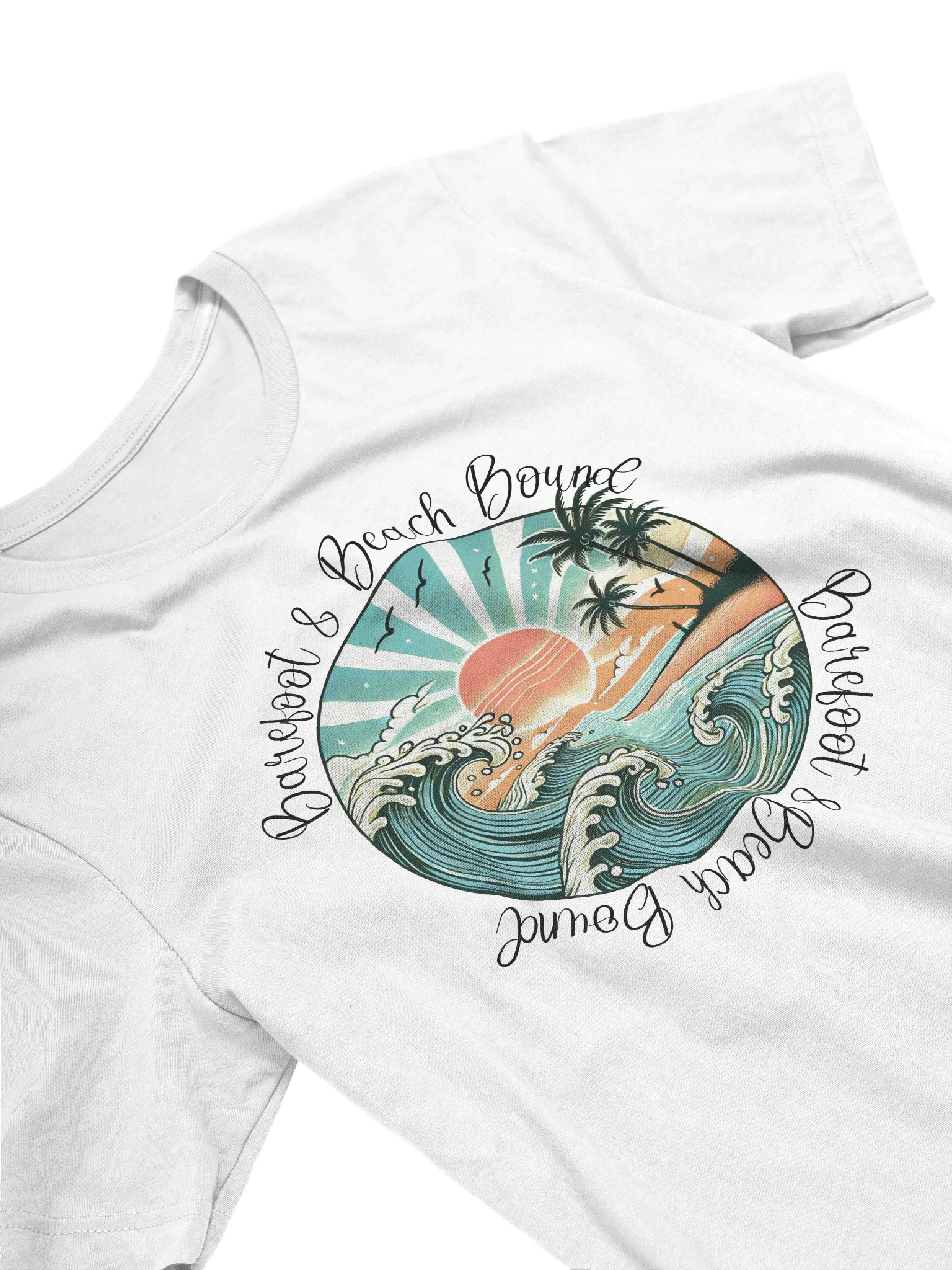 Vintage Vibes Beach Tee product image (4)