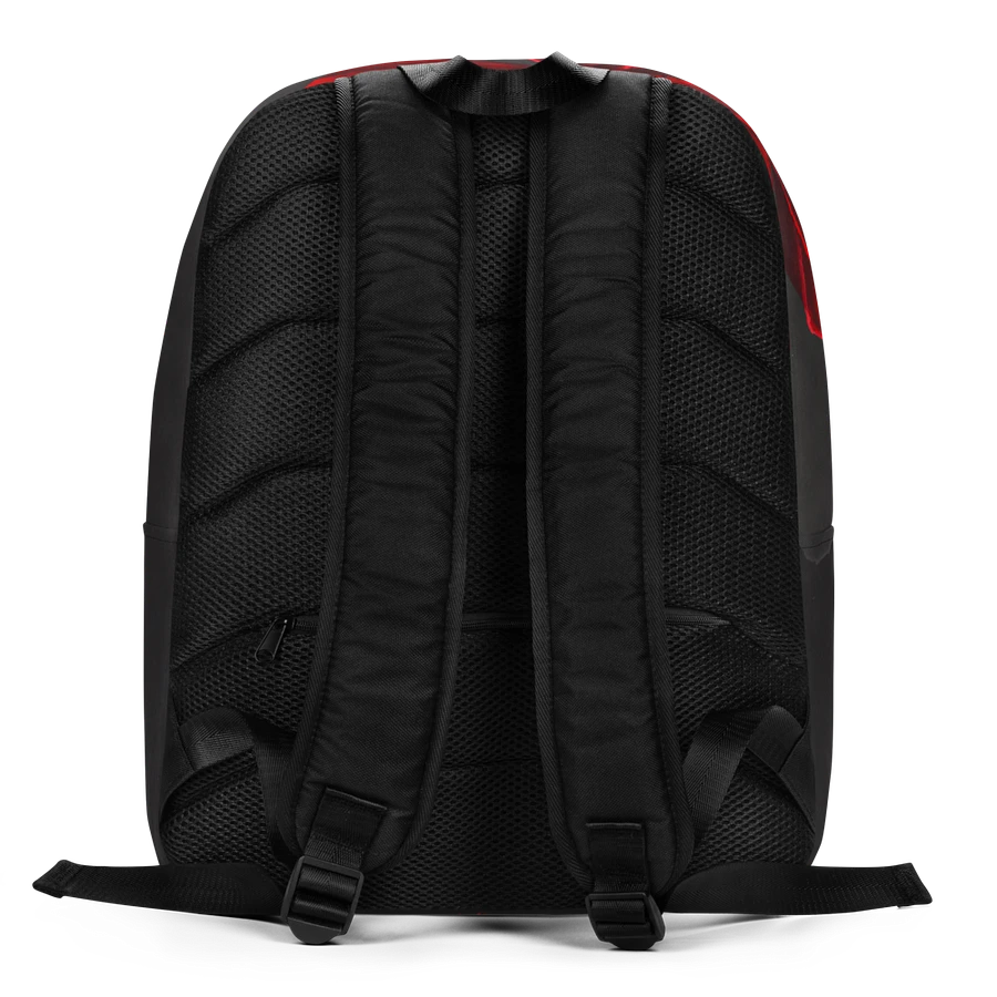 Wait For Me Red Carnation Minimalist Backpack product image (8)