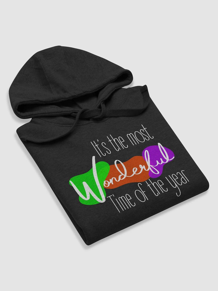 Most wonderful time of Year is Halloween Cotton Unisex Hoodie product image (5)