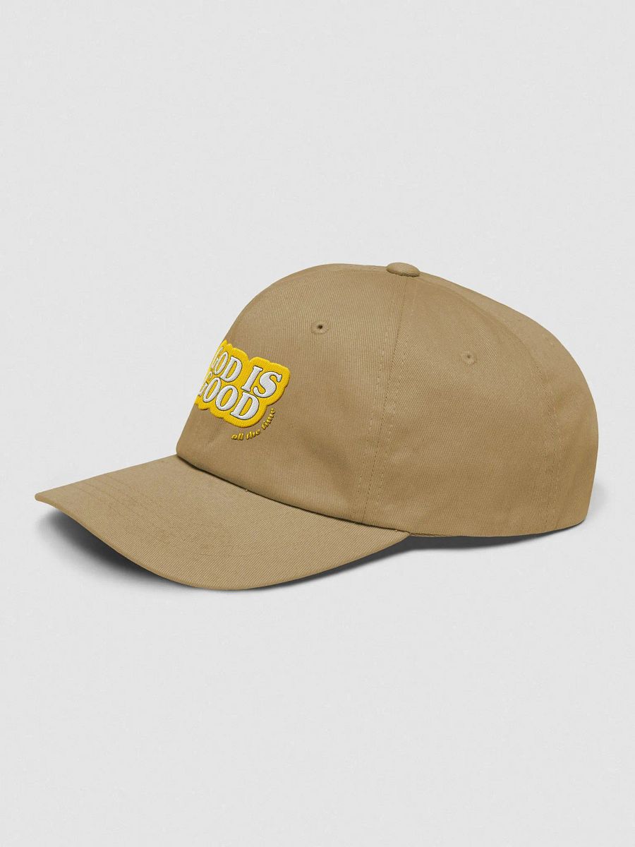 YELLOW God is Good Dad Hat product image (3)