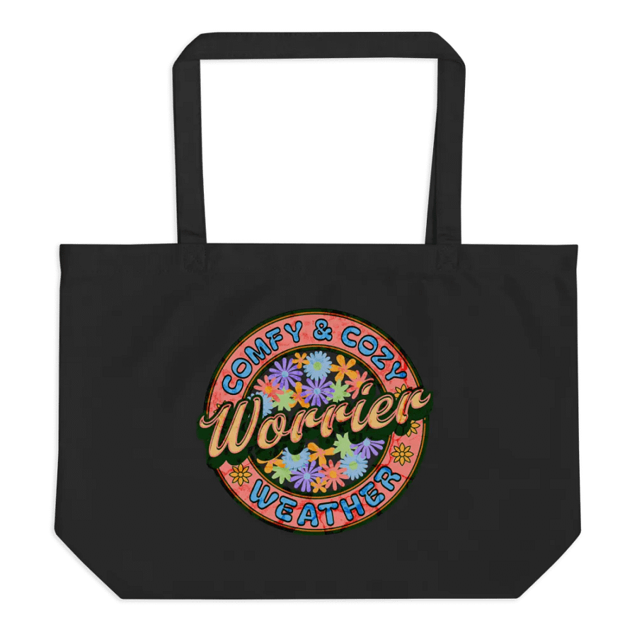 Worrier Comfy And Cozy Weather Floral Eco Tote product image (1)