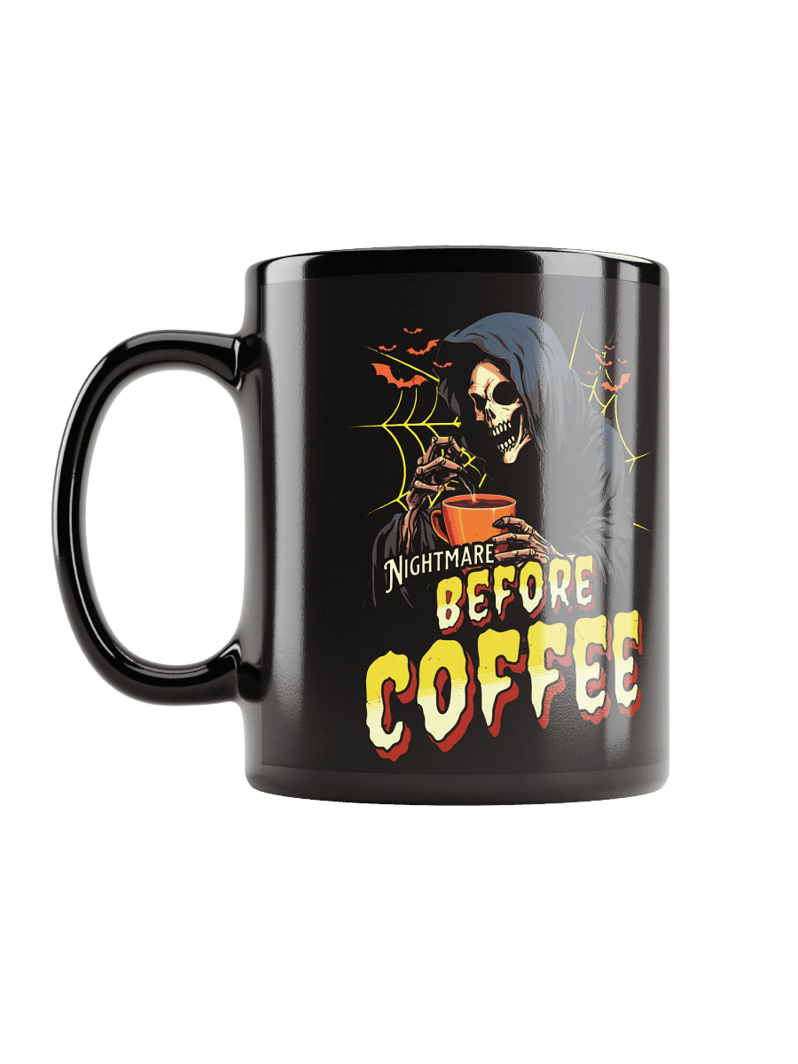 Skeleton Drinking Coffee Mug – 