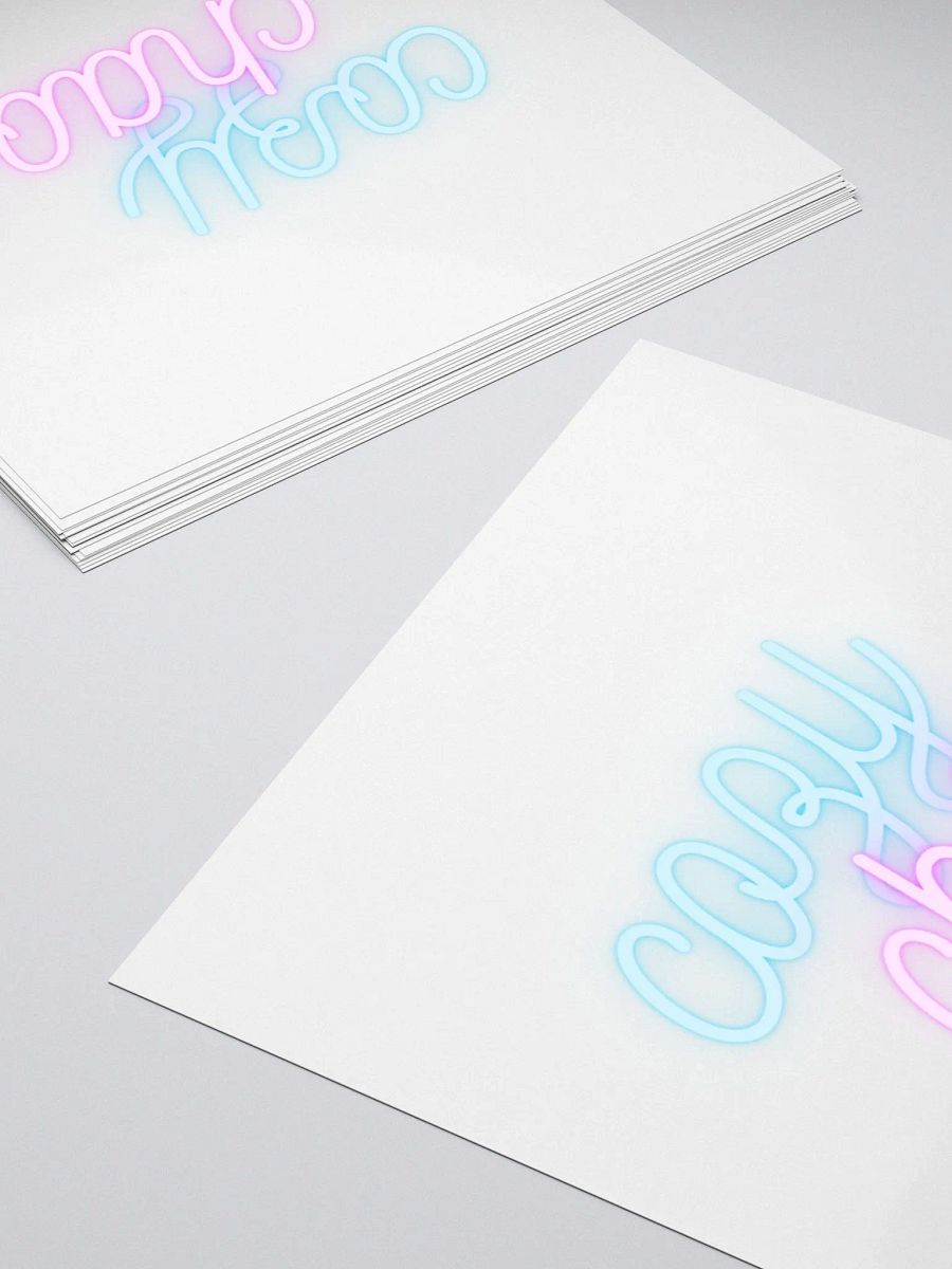 Cozy Chaos Sticker product image (4)