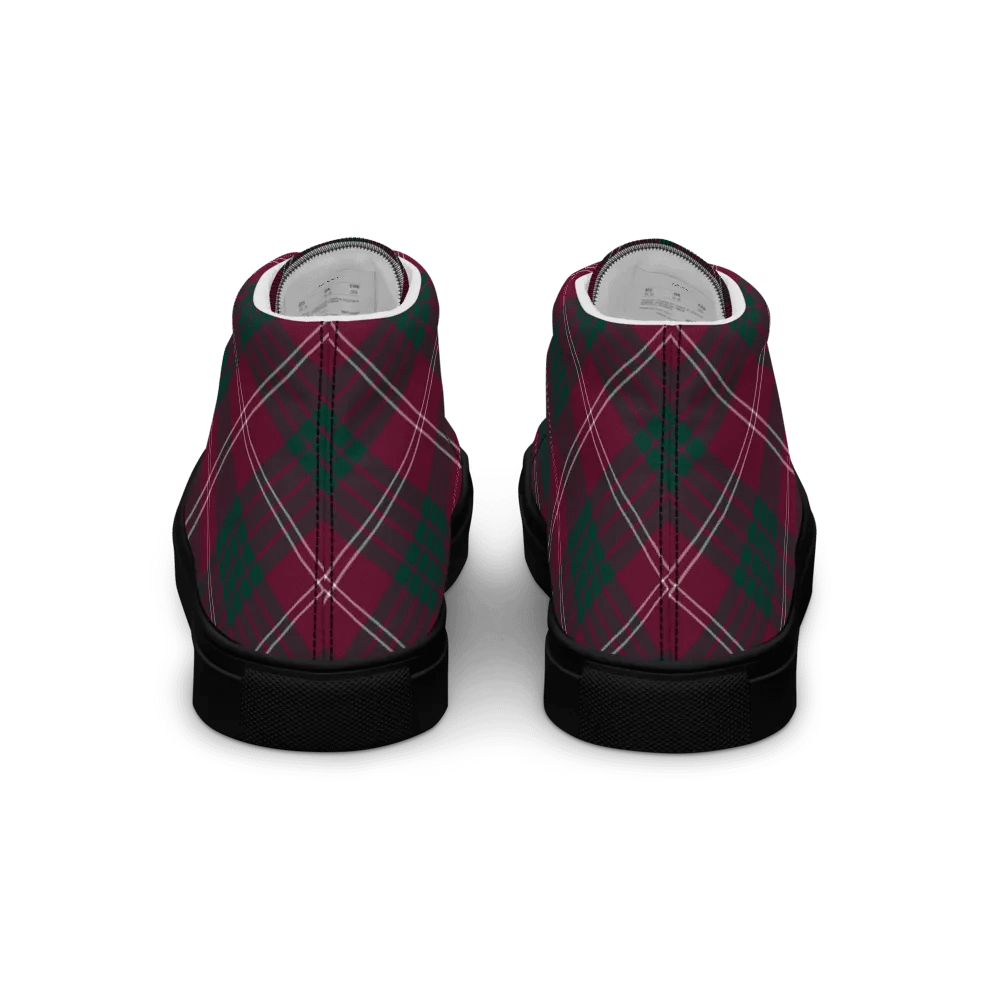 Crawford Tartan Men's High Top Shoes product image (6)