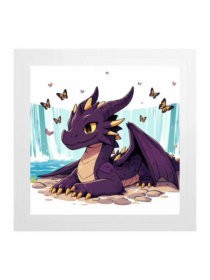 Tranquil Dragon Waterscape Stickers product image (2)