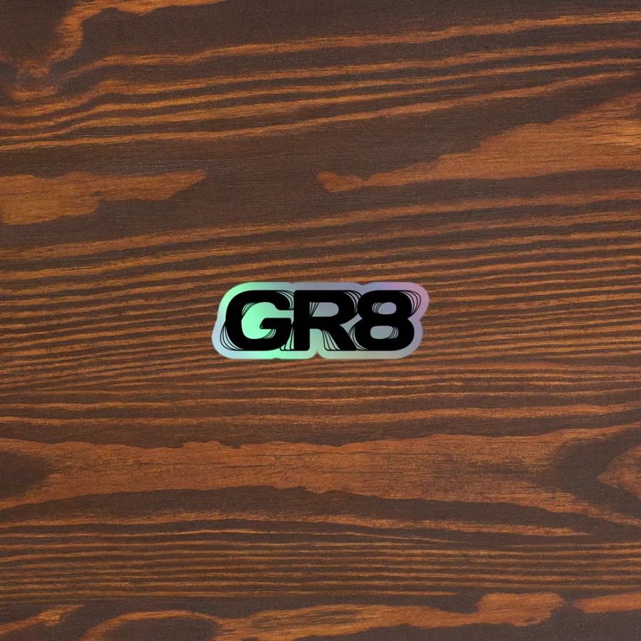 GR8 Holo Sticker product image (3)