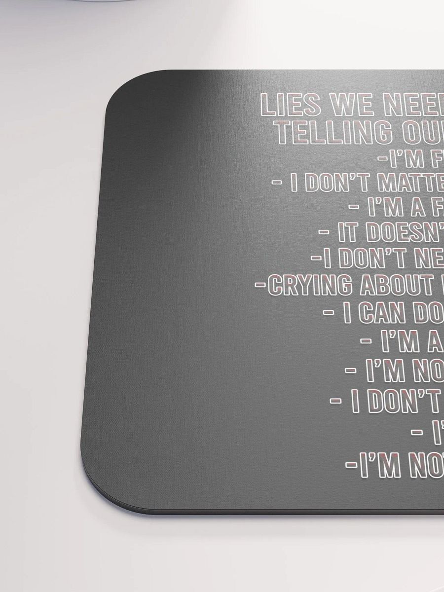 Positivity Lies - Mouse Pad product image (5)