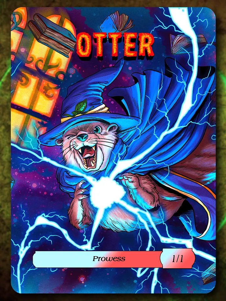 Otter 1/1 Full Art Token product image (1)