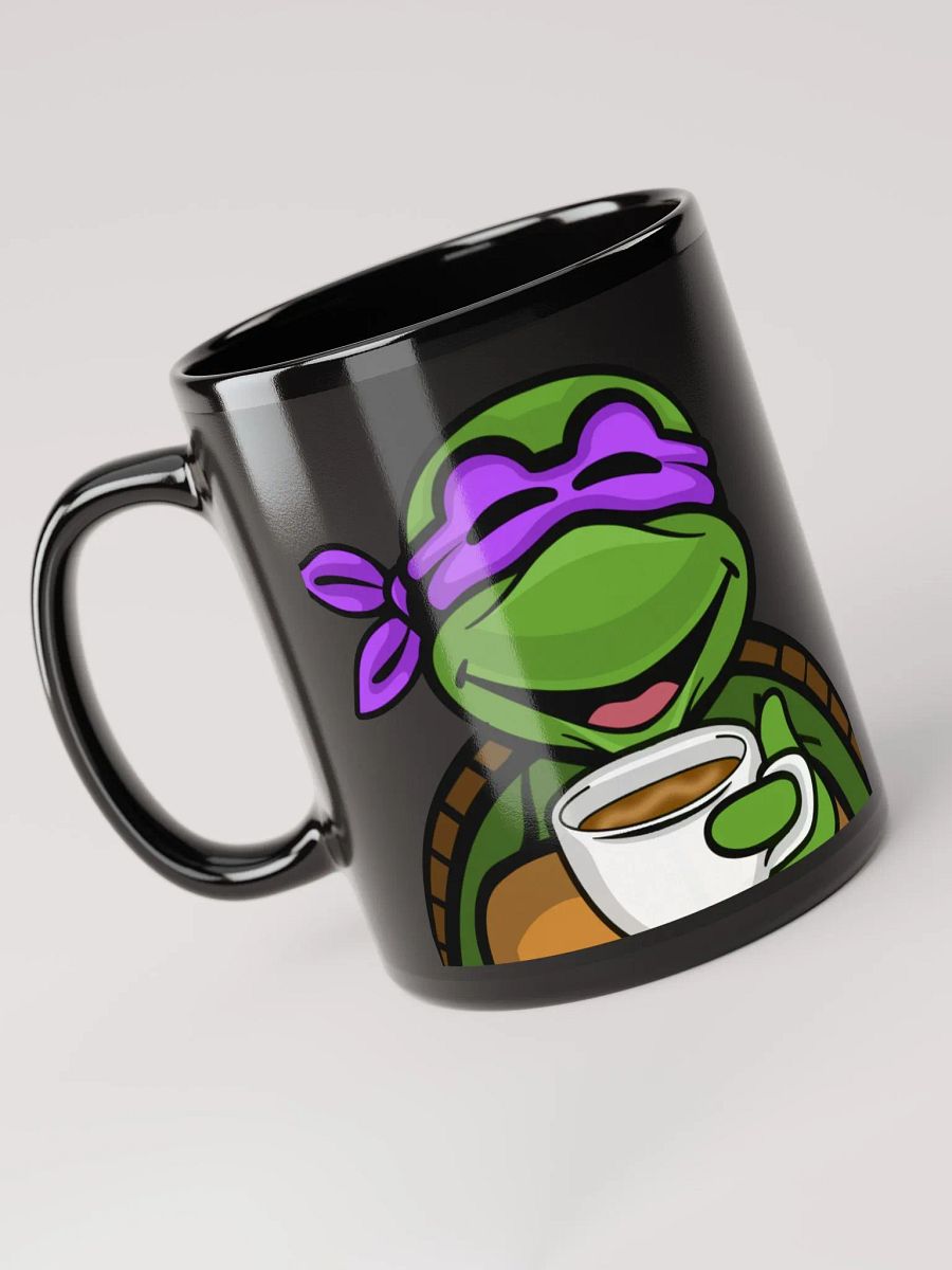 Donnie Coffee Black Glossy Mug product image (1)
