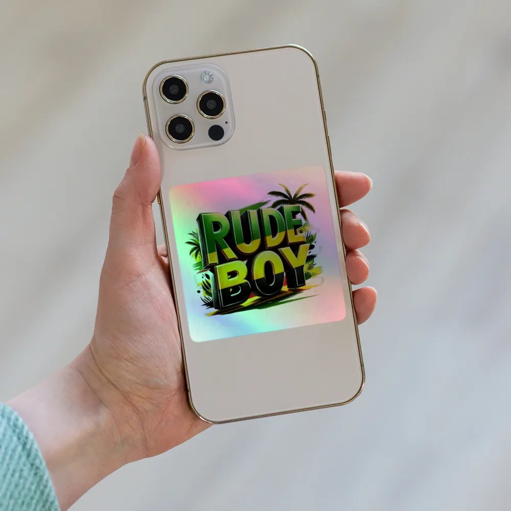 Reggae Vibes Holographic Sticker Pack product image (8)