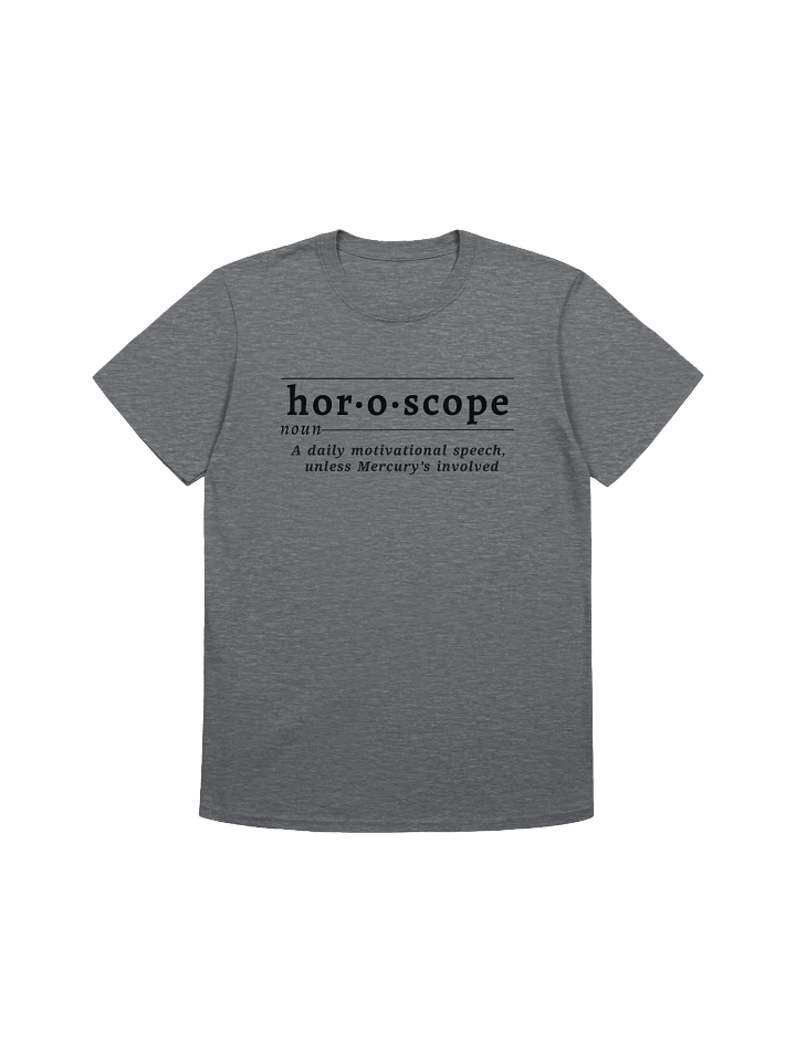 Horoscope Def Unisex Tee v1 product image (1)