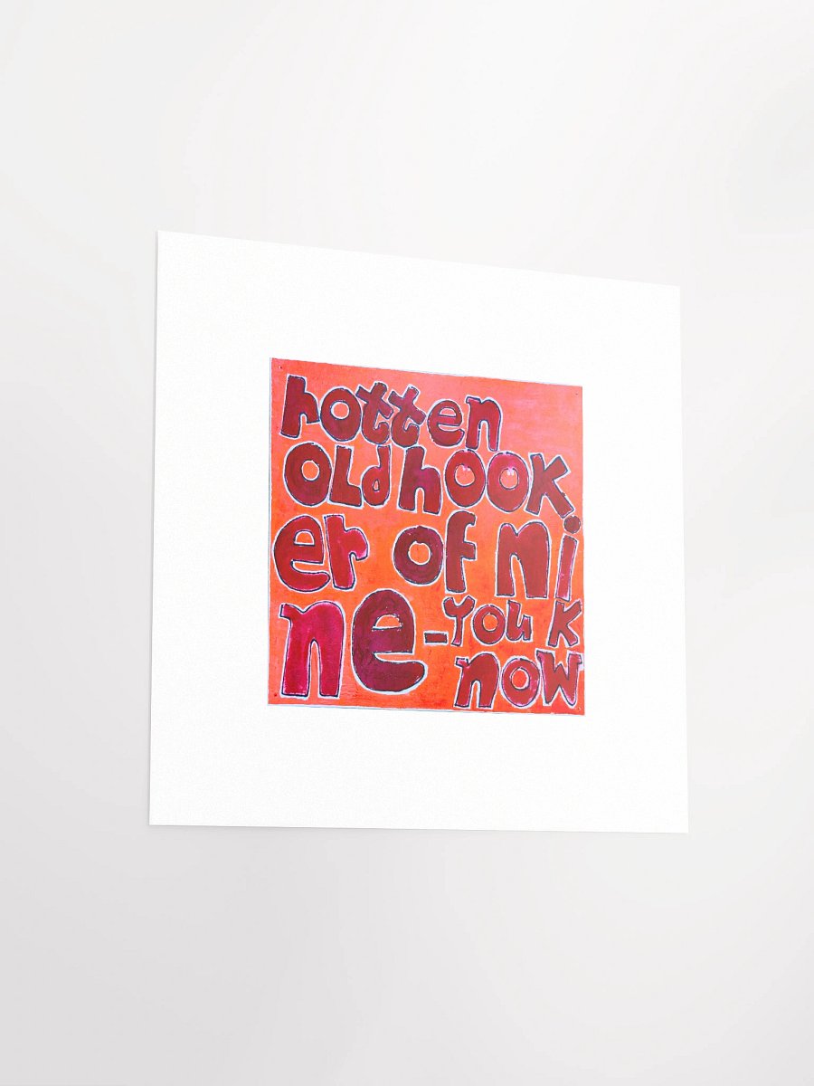Rotten Old Hooker Print product image (6)