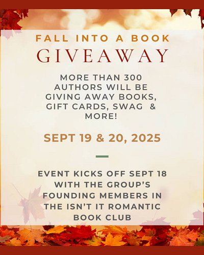.
🍁CALLING ALL AUTHORS and READERS!!!!🍂

The FALL Into A Book G!veaway (FIABG) event is a huge one-day event that brings hund...