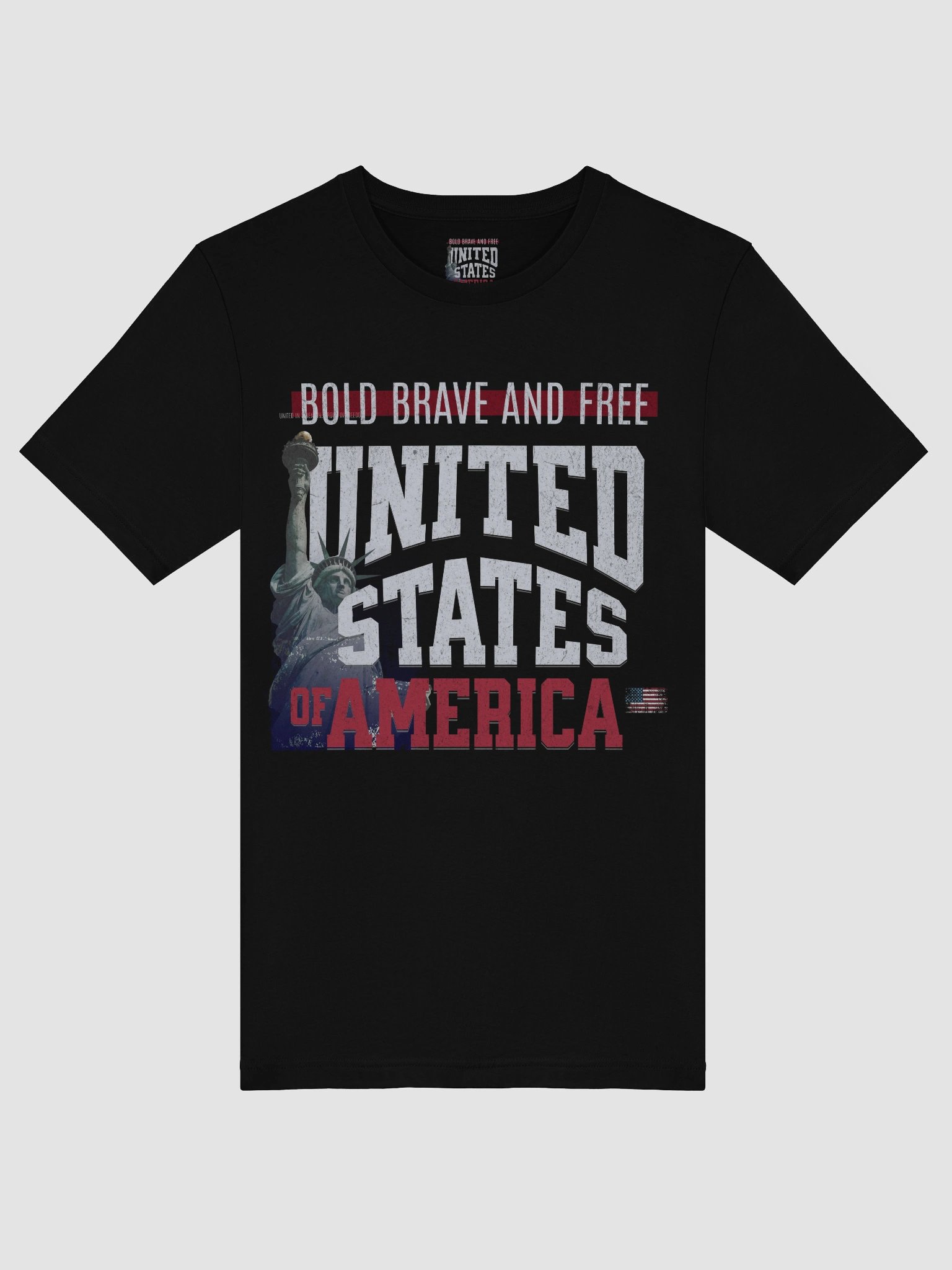 Bold, Brave & Free USA Tee product image (13)