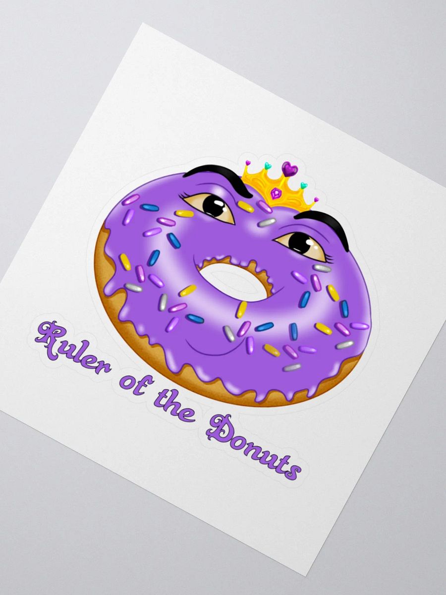 Ruler of the Donuts KissCut Sticker product image (6)