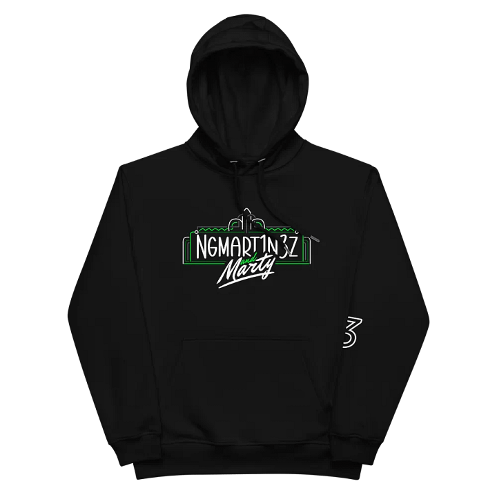 Retro Green NGM & Marty Hoodie product image (1)