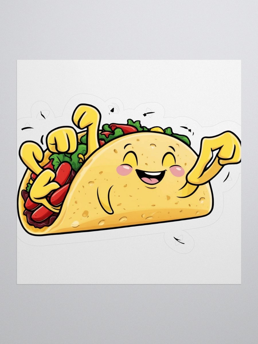 "Taco Tickler" Kiss Cut Sticker product image (1)