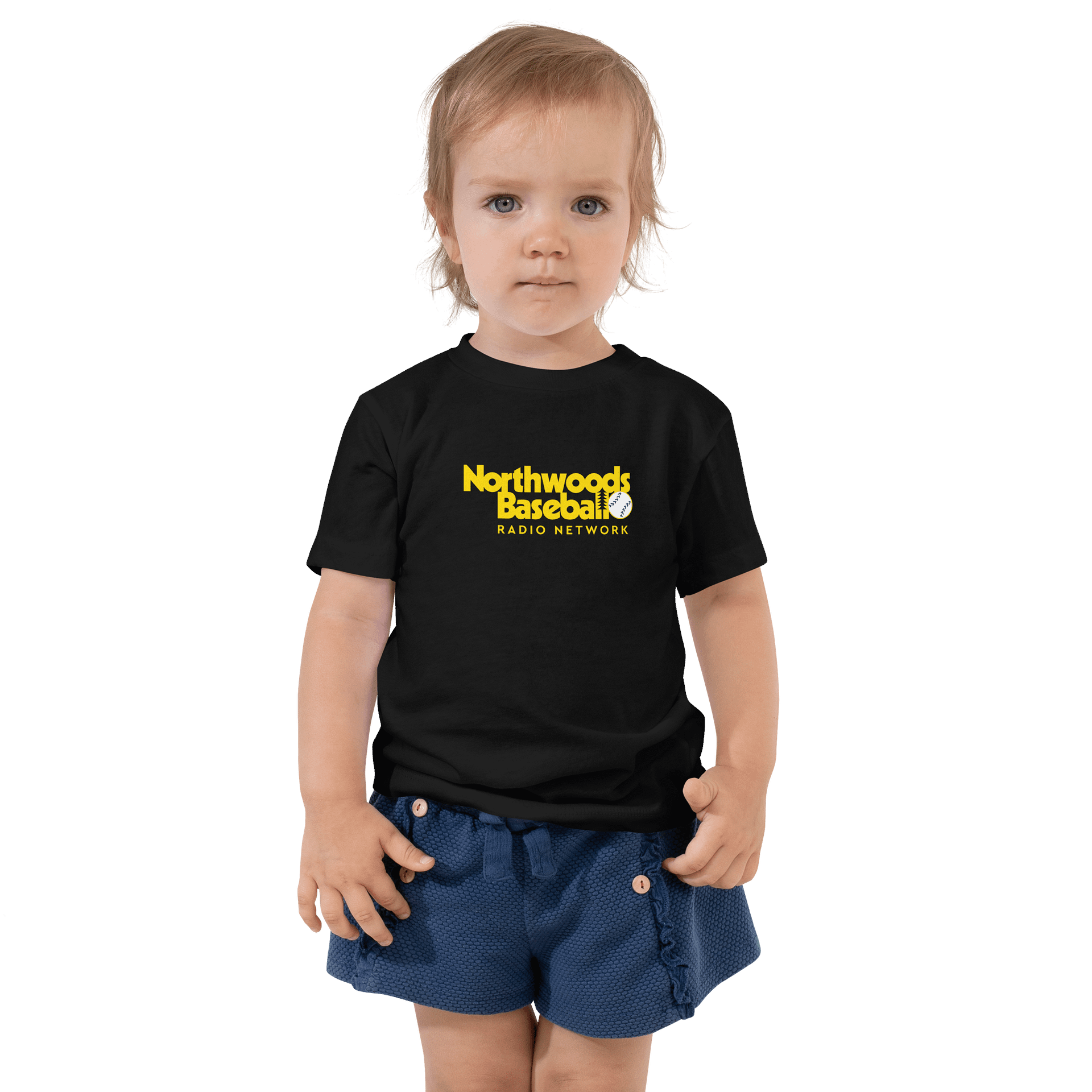 Northwoods Baseball Radio Network Toddler Tee product image (1)