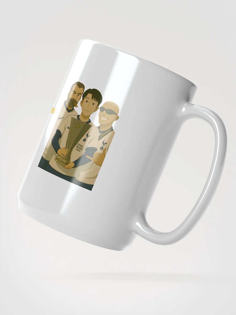 Glossy Mug - Son Heung Min, Ange Postecoglu and Richarlison - Tottenham Hotspur - (Various Colours) product image (2)