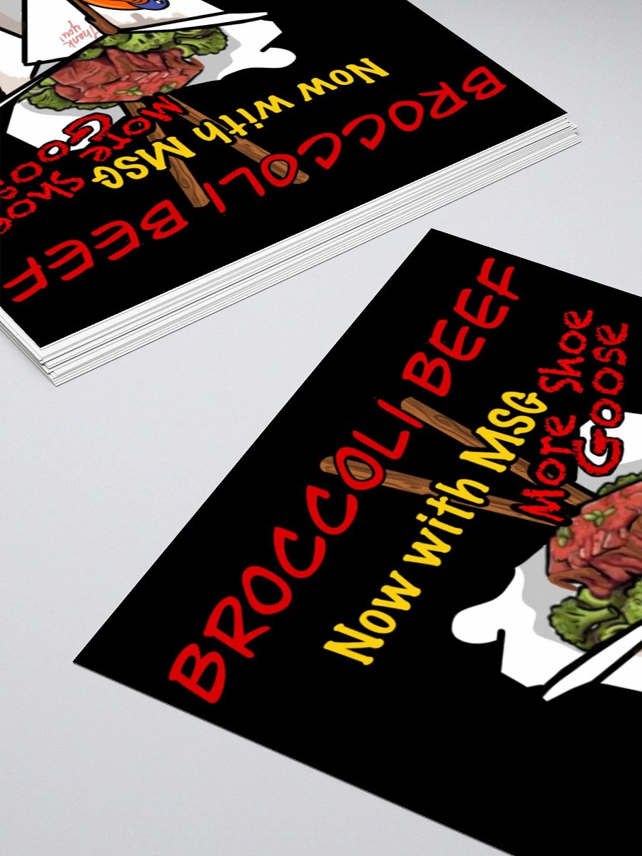 Broccoli Beef 2023 Sticker product image (4)
