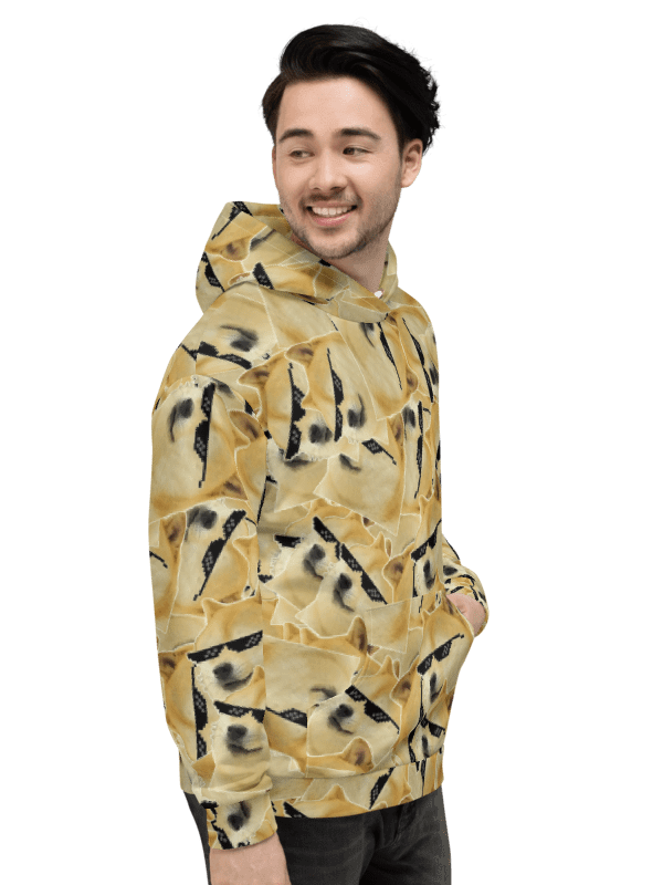 $DOGE Full Printed Unisex Hoodie product image (4)