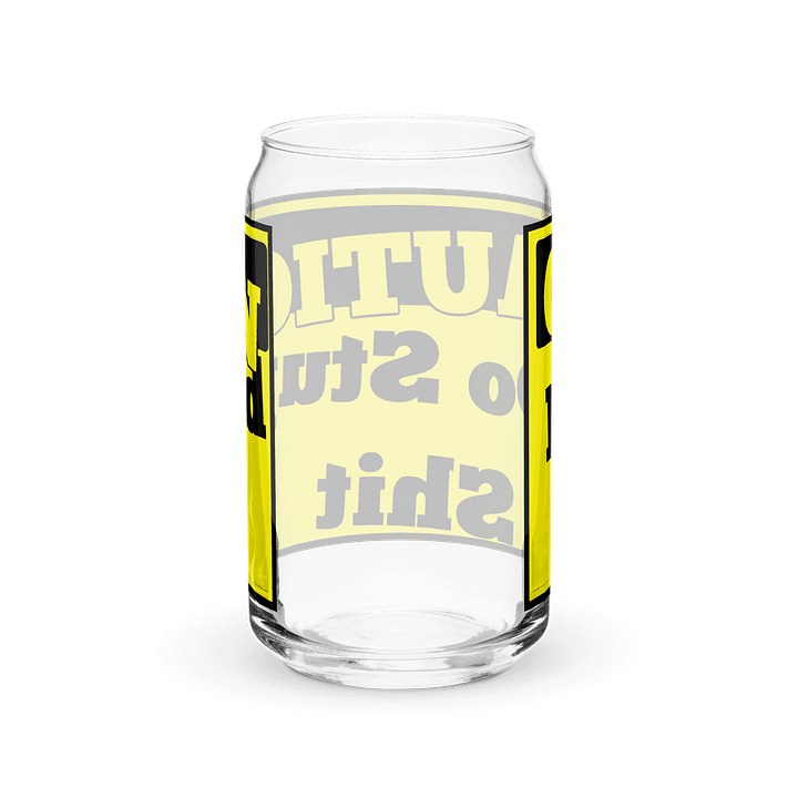 Cautionary Can-Shaped Glassware product image (6)
