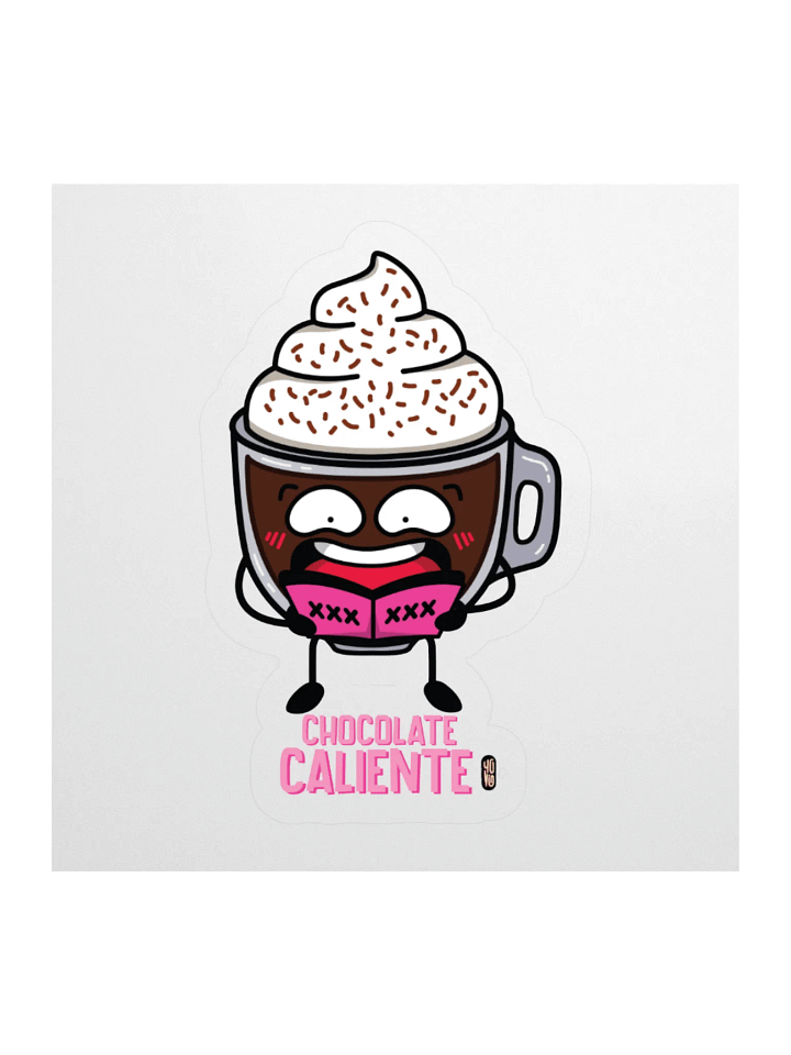 Chocolate Caliente - Sticker (Kiss Cut) product image (1)