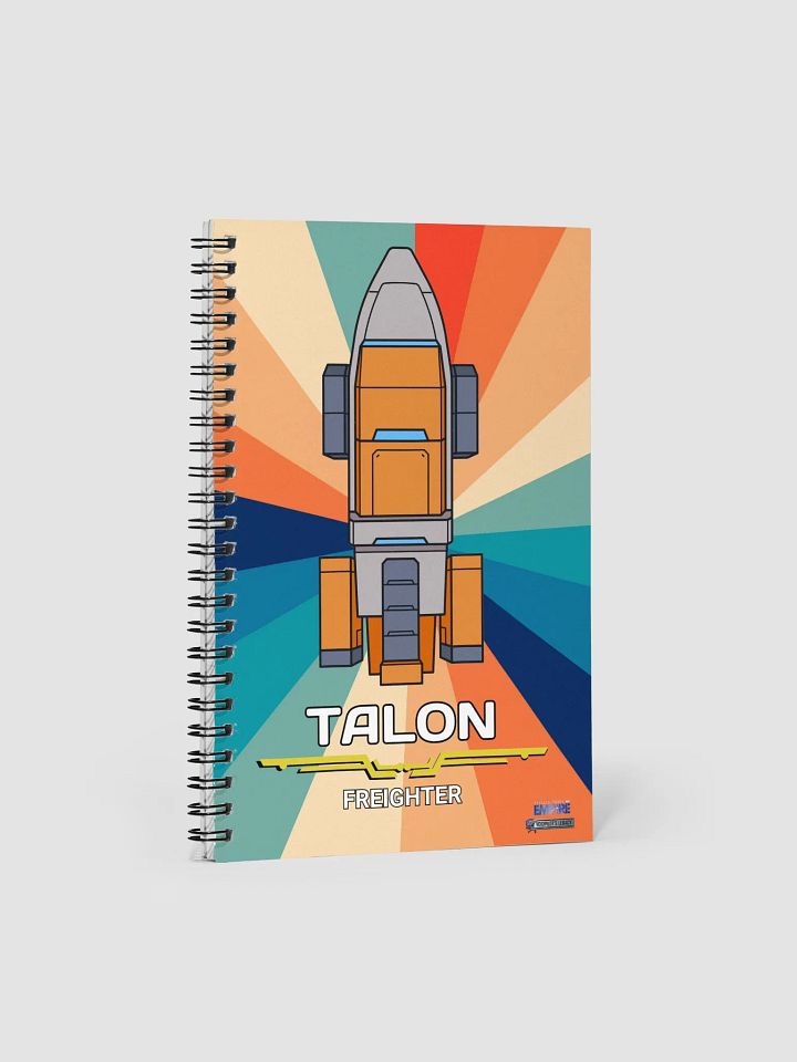 Talon Freighter Starship | Spiral Notebook product image (1)