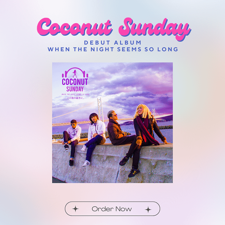 Coconut Sunday’s Debut Album When the night seems so long product image (1)