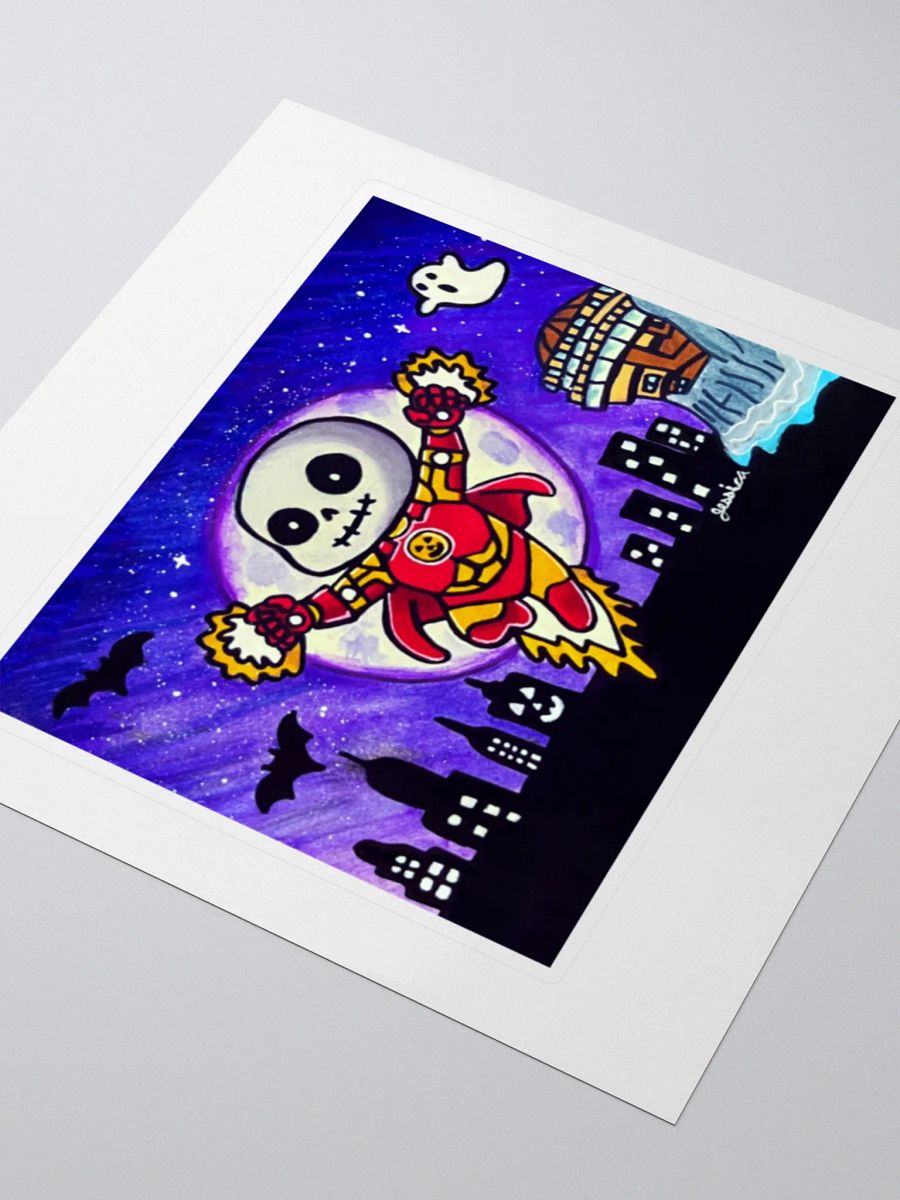 Steel Superhero Sticker product image (3)