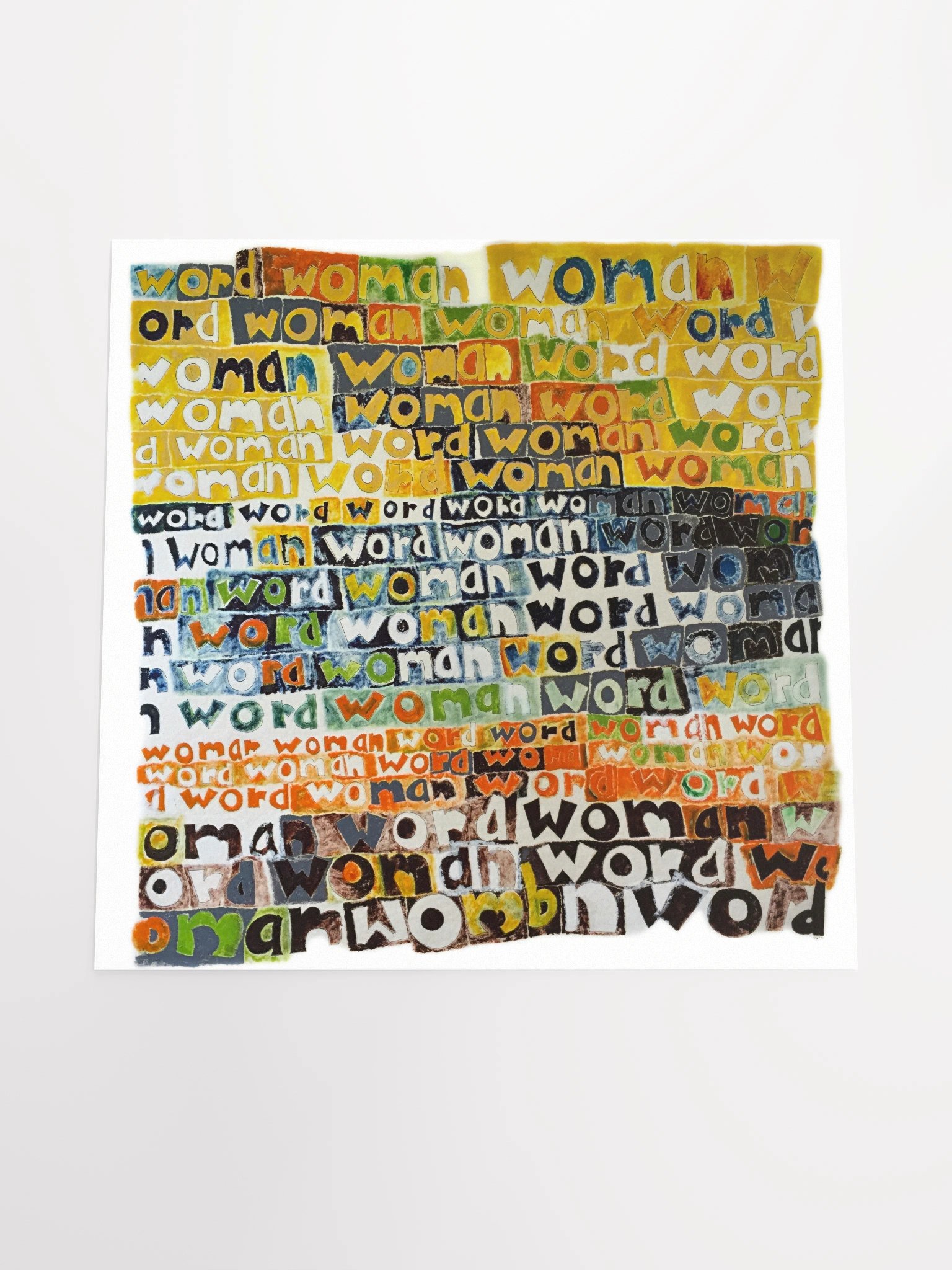 Word Woman Poster product image (11)