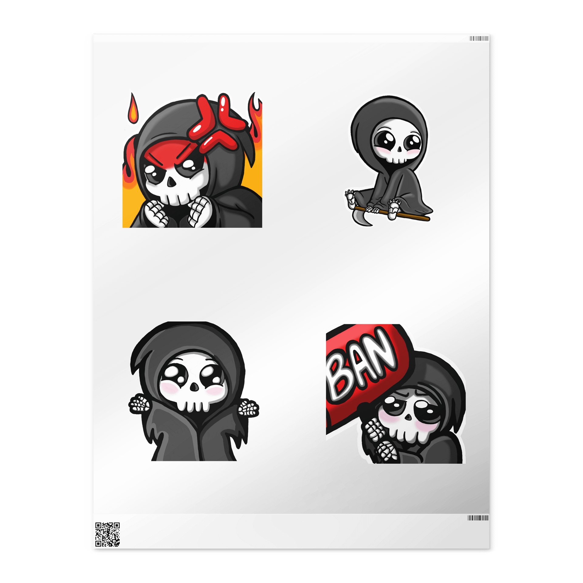 Skully Wrapping Paper product image (1)