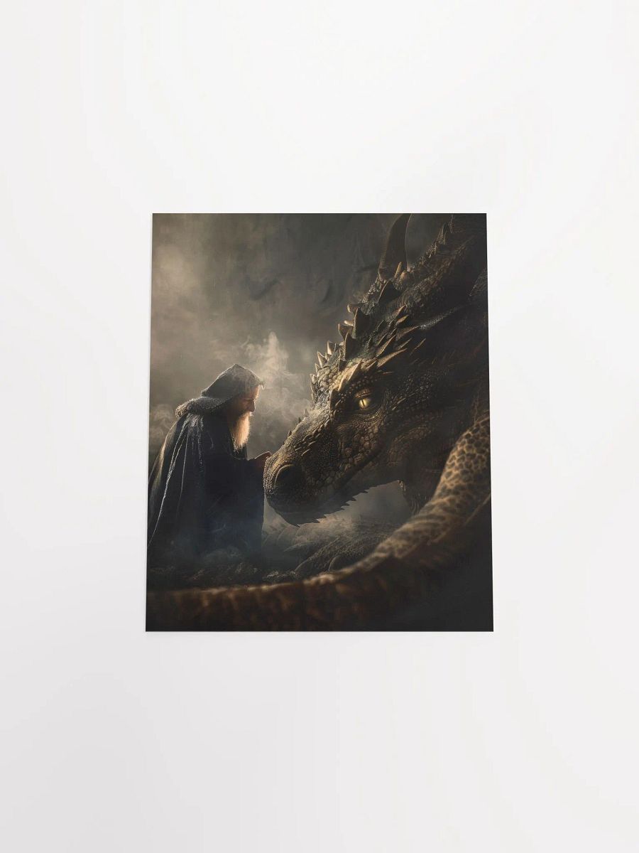Sorcerer and his dragon 01 - Poster product image (20)