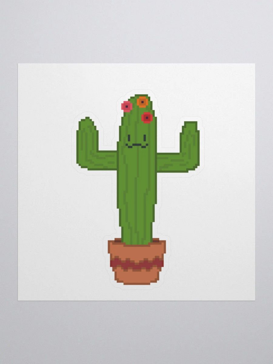 Cactus Claude Sticker product image (1)