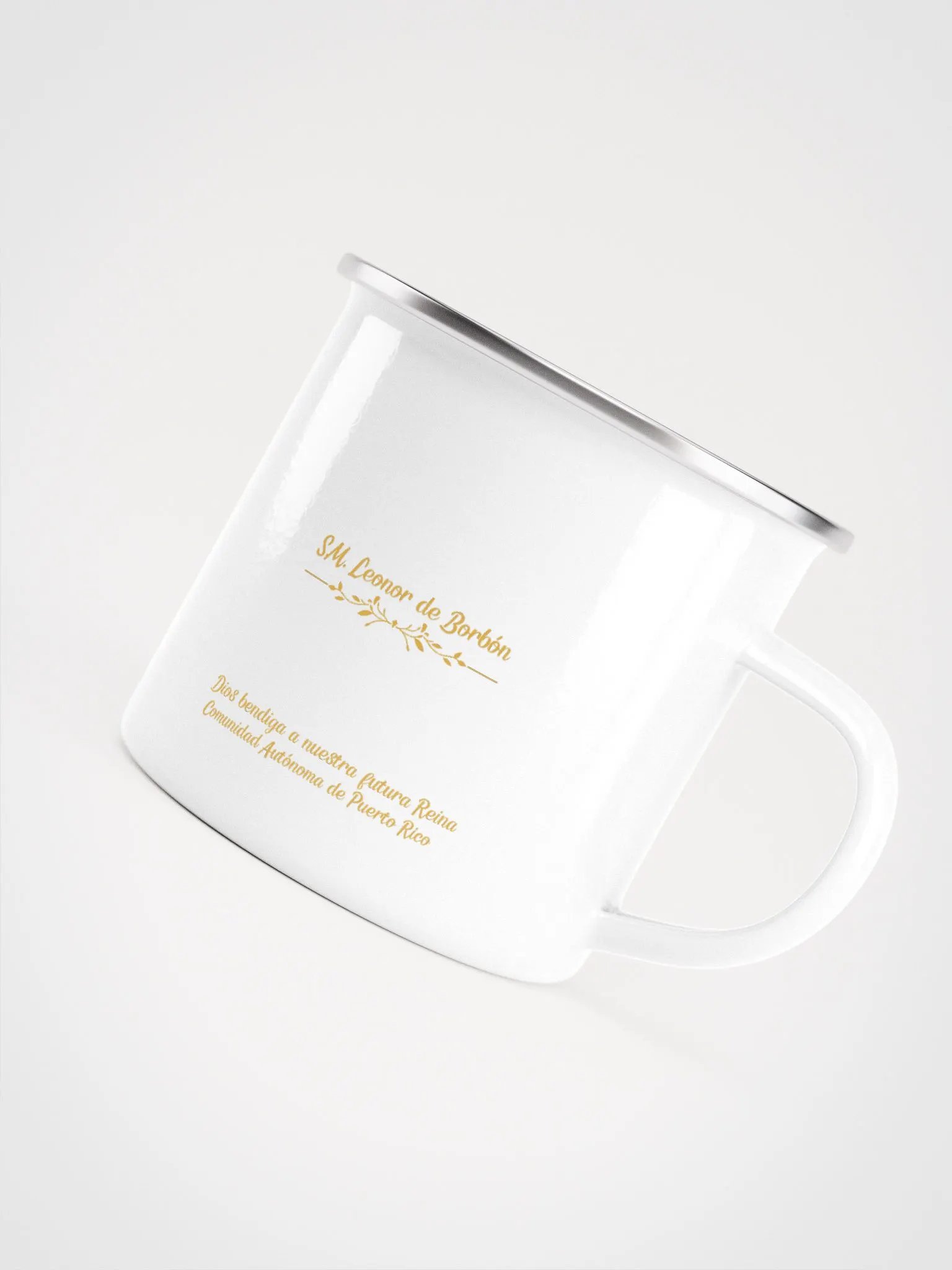 Taza esmaltada - (diseño pop) Dios bendiga a nuestra futura Reina product image (4)