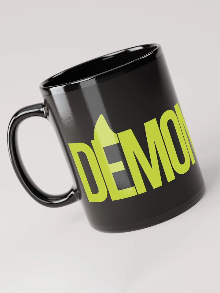 Demon Mode Black/Lime Mug product image (1)