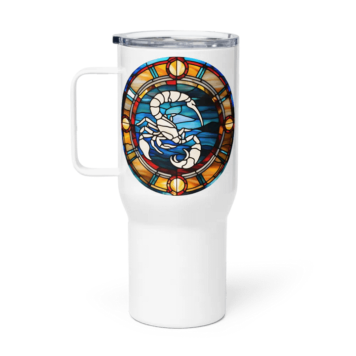 Spiritual Scorpio - Unique Travel Mug Design - Circle Energy product image (1)
