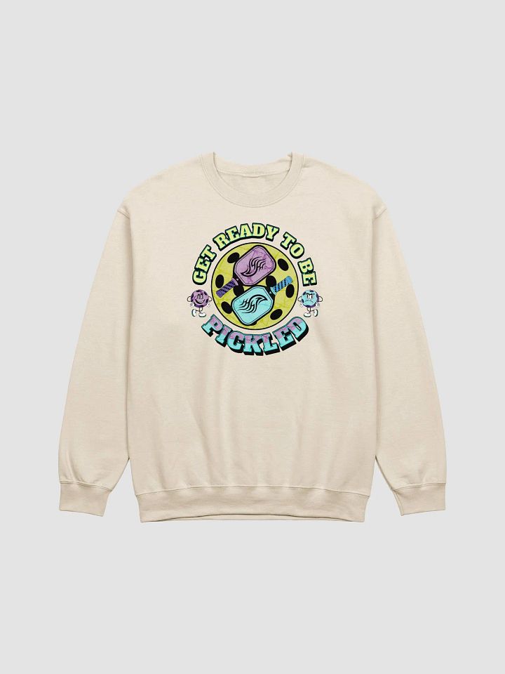 Get Ready To Be Pickled Pickleball Air-Spun Classic Crewneck Sweatshirt product image (19)