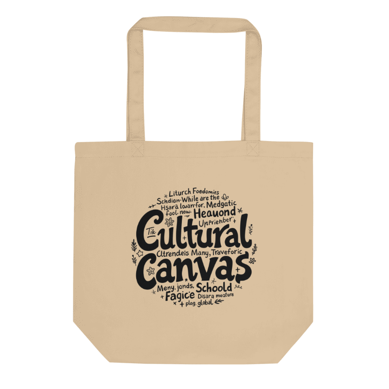Cultural Canvas Tote Bag product image (3)