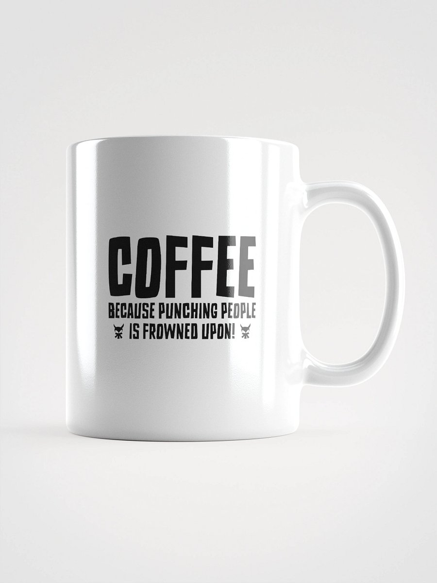 Punching People Is Frowned Upon Coffee Mug product image (3)