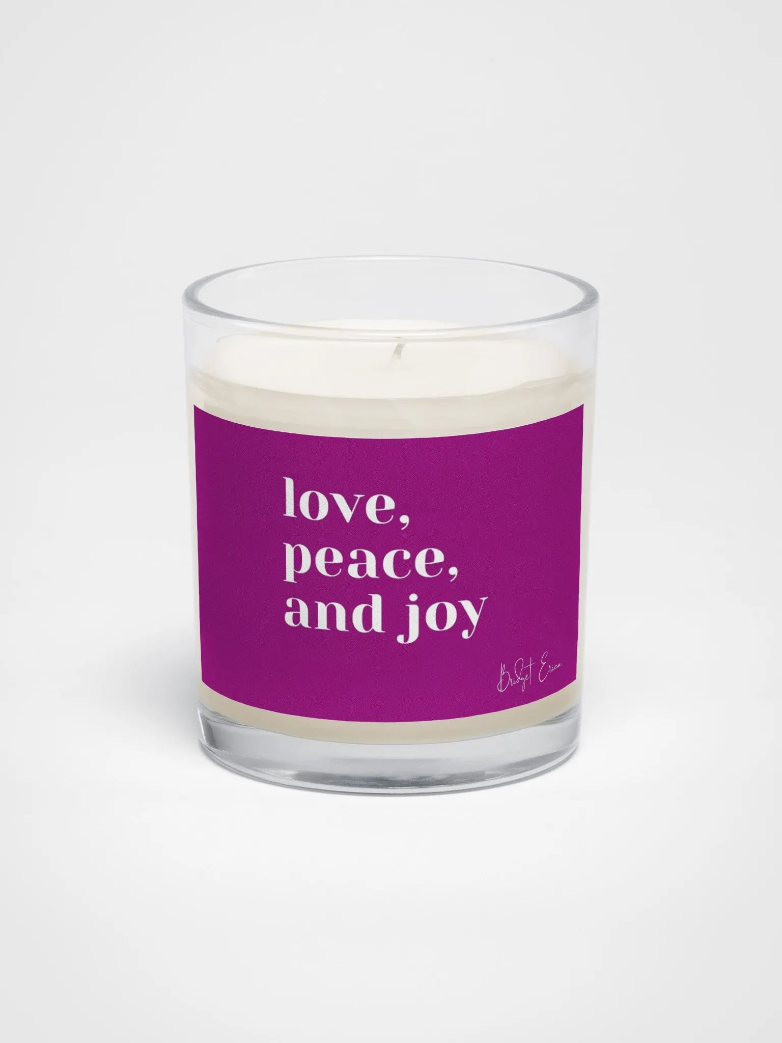 Love, Peace & Joy Candle product image (1)